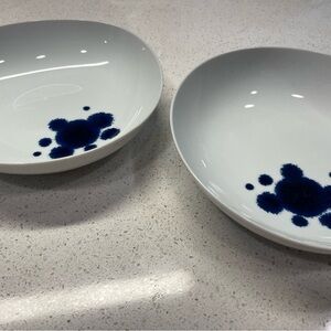 2 Paola Navone Como Splash (Crate & Barrel) Deep Plates